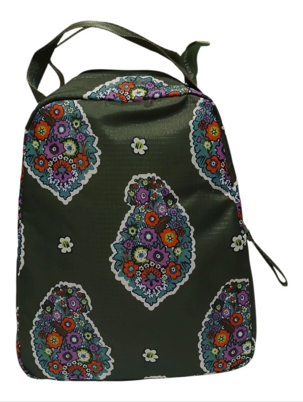 Vera Bradley lunch bag Kew Gardens Green Ripstop